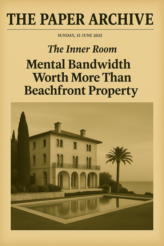 Bandwidth Worth More Than Beachfront