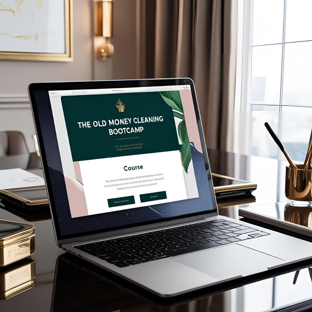 The Old Money Cleaning Bootcamp